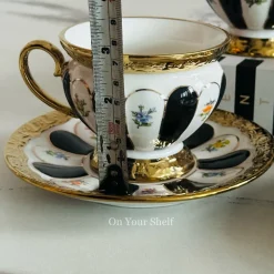 Regale Bloom Tea Cups & Saucers (Set Of Six)