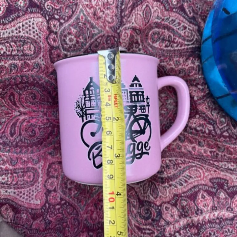 Retro Camp Mug “Brussels” In Blue (single piece)