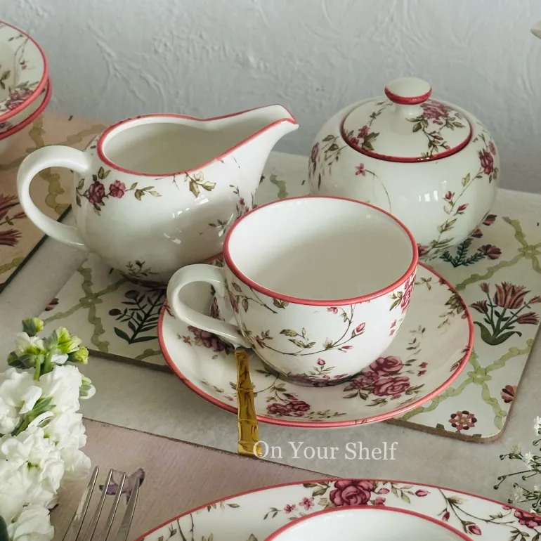 Rosabelle Dinner Set (83 Piece Dinner Set)