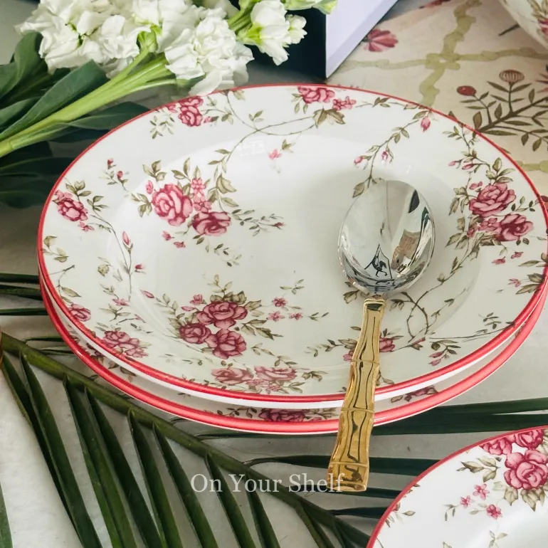 Rosabelle Dinner Set (83 Piece Dinner Set)