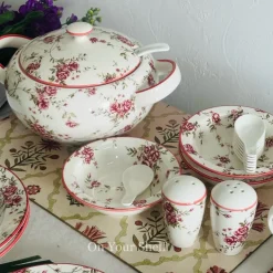 Rosabelle Dinner Set (83 Piece Dinner Set)
