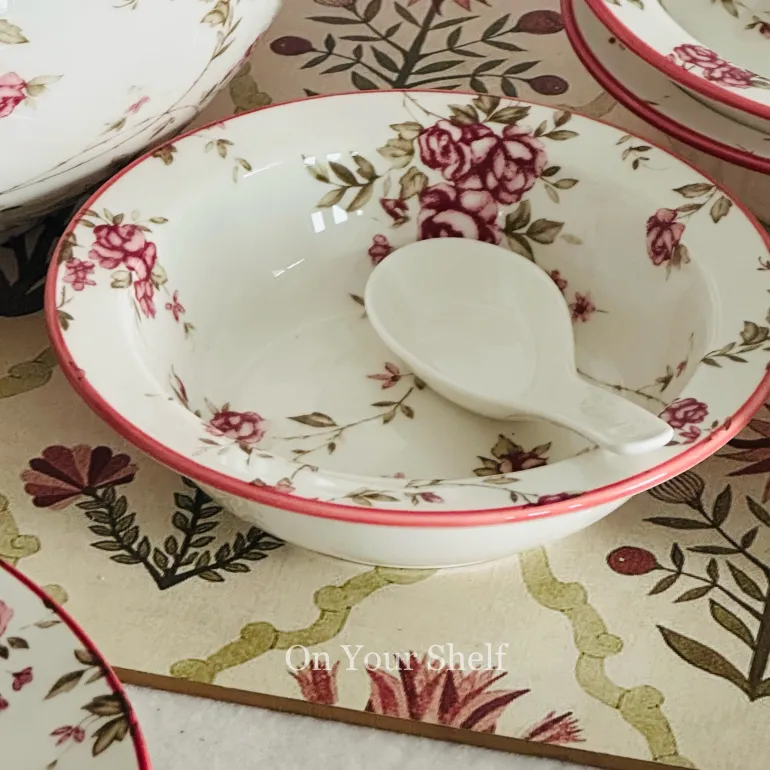 Rosabelle Dinner Set (83 Piece Dinner Set)