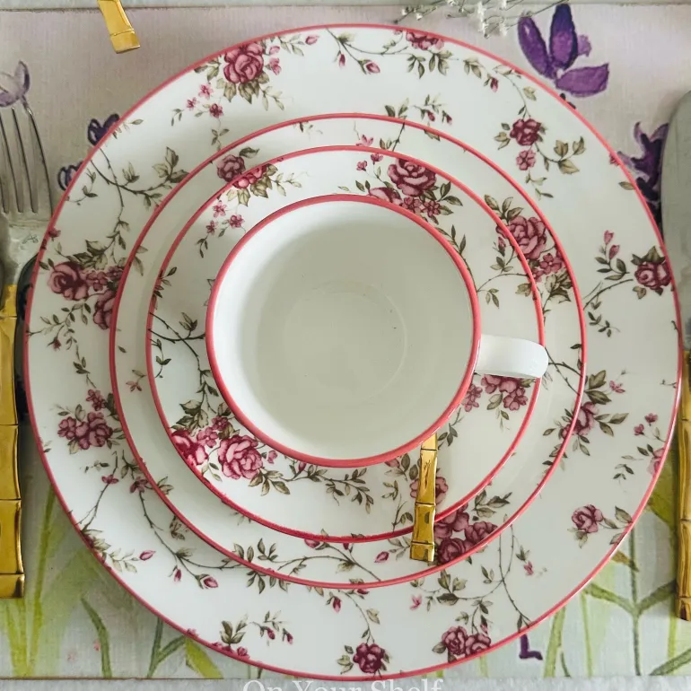 Rosabelle Dinner Set (83 Piece Dinner Set)