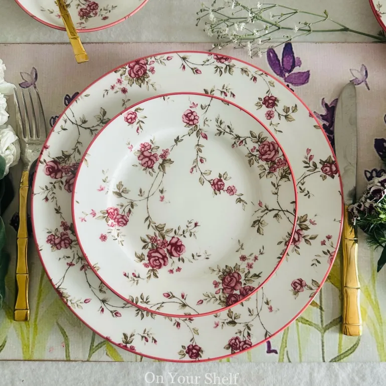 Rosabelle Dinner Set (83 Piece Dinner Set)