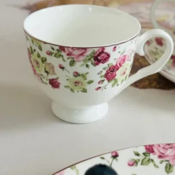 Rose Garden Delight Tea Set (24 piece tea set)