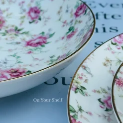 Rosette Lace Charm (Plates & Mugs)