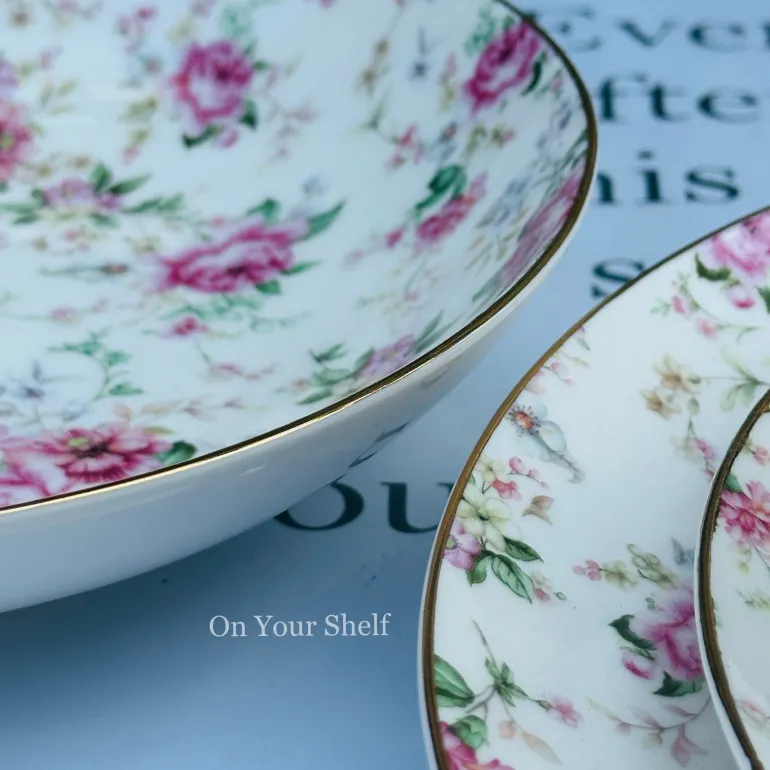 Rosette Lace Charm (Plates & Mugs)