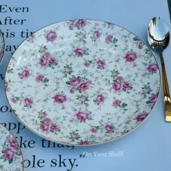Rosette Lace Charm (Plates & Mugs)