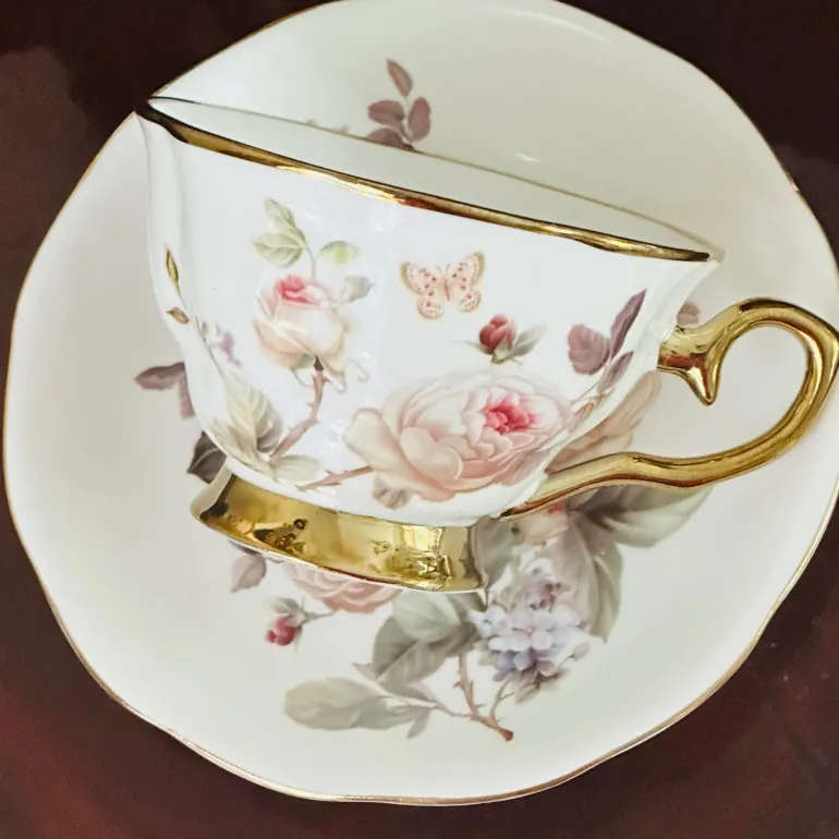 Rosewing Teatime (set of six cups and saucers)