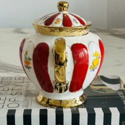 Royal Bloom Elegance Teapot (One Teapot With Lid)