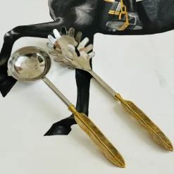 Royal Brass Serving Soup & Noodle (set of two)