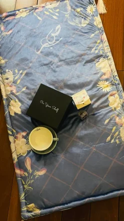 Sabr Floral Prayer Mat/Jaanamaz