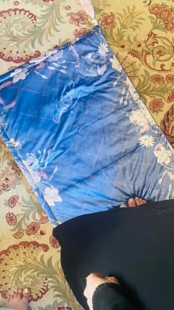 Sabr Floral Prayer Mat/Jaanamaz