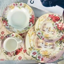 Scenic Garden Harmony(18 piece plate set)
