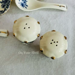 Secret Garden Blue Porcelain Soup Set (23 Piece)