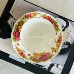 Secret Garden Old Country Rose (Set Of Six Tea Cups & Saucers)