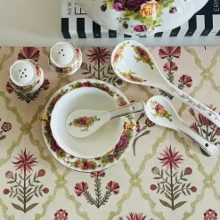 Secret Garden Red Rose Soup Set (23 Piece)