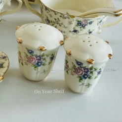 Secret Garden Spring Floral Soup Set Porcelain (23 piece)