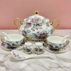 Secret Garden Wild Floral Soup Set (23 piece)