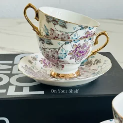 Secret Garden Wild Love TeaCups (Set Of Six Cups & Saucers)