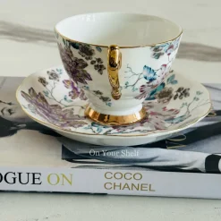 Secret Garden Wild Love TeaCups (Set Of Six Cups & Saucers)