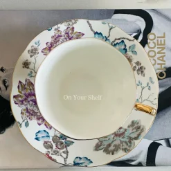 Secret Garden Wild Love TeaCups (Set Of Six Cups & Saucers)