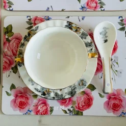 Secret Garden Winter Grey (23 Piece Soup Set)