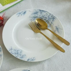 Serene Mist Plates (18 Piece Plate Set)