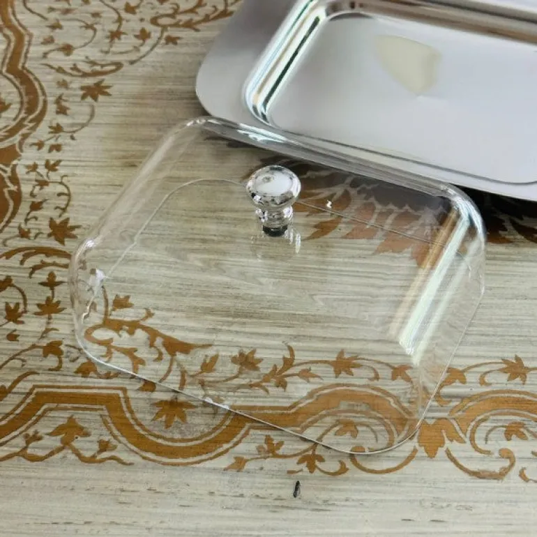Silver Butter Dish