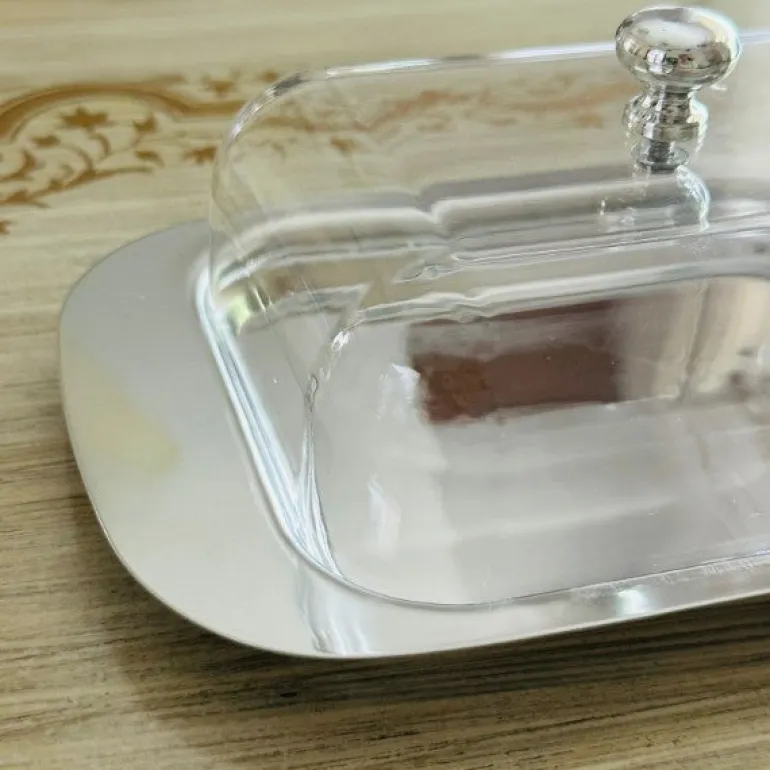 Silver Butter Dish