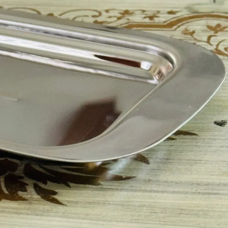 Silver Butter Dish