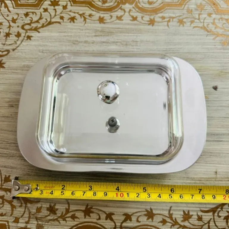 Silver Butter Dish
