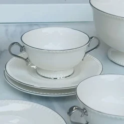 Soup Set Delilah Luxe Silver