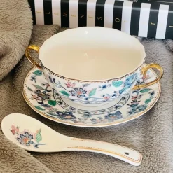 Soup Set Secret Garden Green Floral Band (23 Piece)