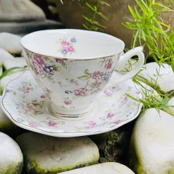 Spring Garden Whispers Tea Set : Spring Collection (single cup and single saucer)