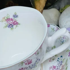 Spring Garden Whispers Tea Set : Spring Collection (single cup and single saucer)