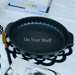 Stoneware Black Deep Bowl
