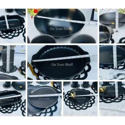 Stoneware Black Deep Bowl