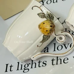Strawberry Luxe Mug Doo (Set Of Two Mugs)