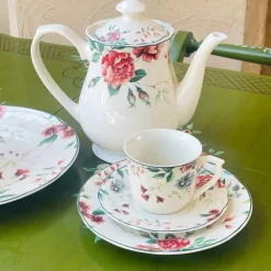 Summer Blossom Porcelain (24 piece tea set)