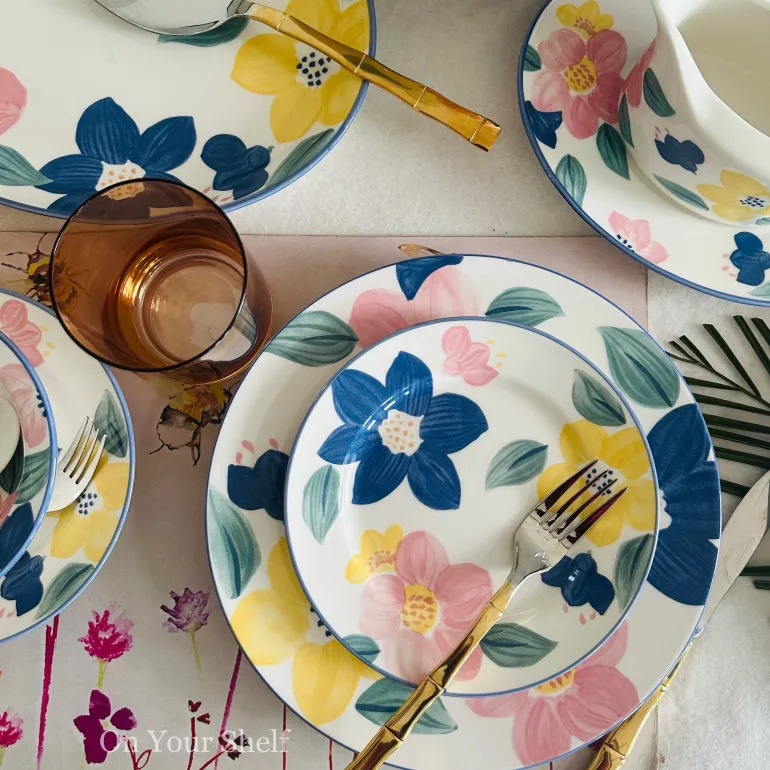 Sun Kissed Garden (83 Piece Dinner Set