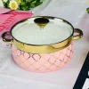 Taureen Pot Moroccan Vector - Pink