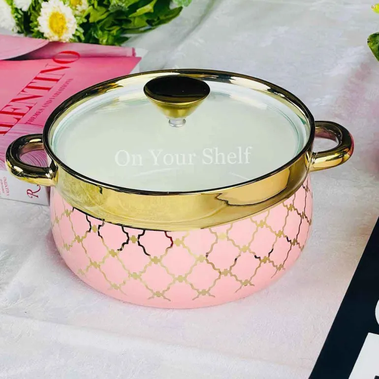Taureen Pot Moroccan Vector - Pink