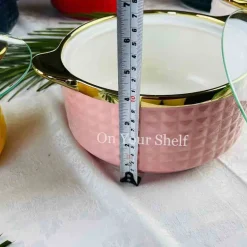 Taureen Pot Textured Large - Pink