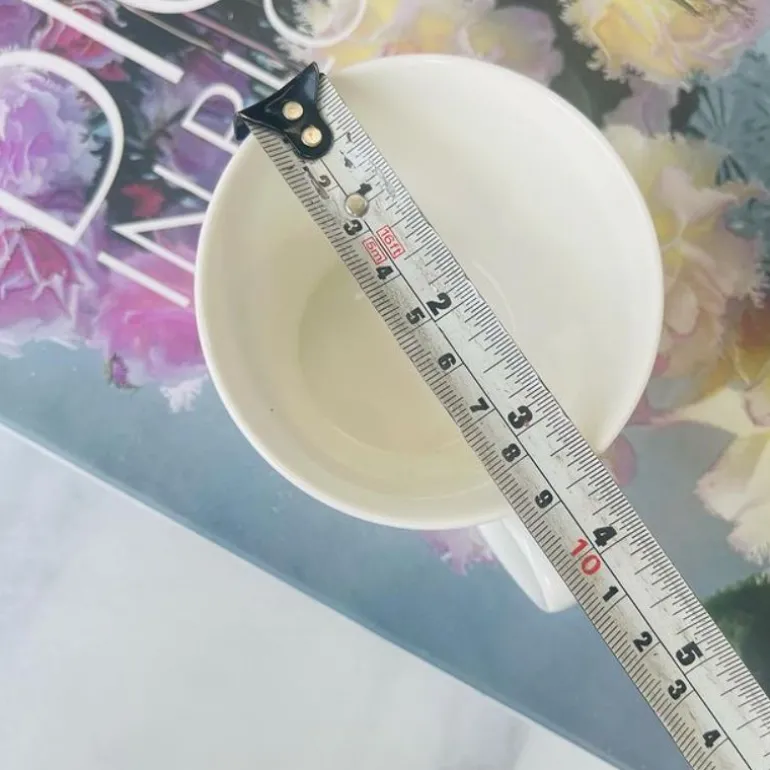 Tea Cup and Saucers Daulton Femme Floral Band Set of Six