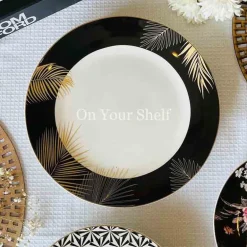 The Black Series Angela 18 Piece Plate Set