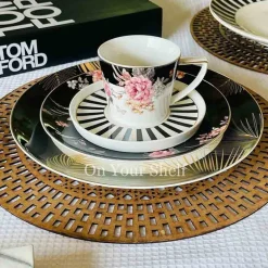The Black Series Angela 18 Piece Plate Set