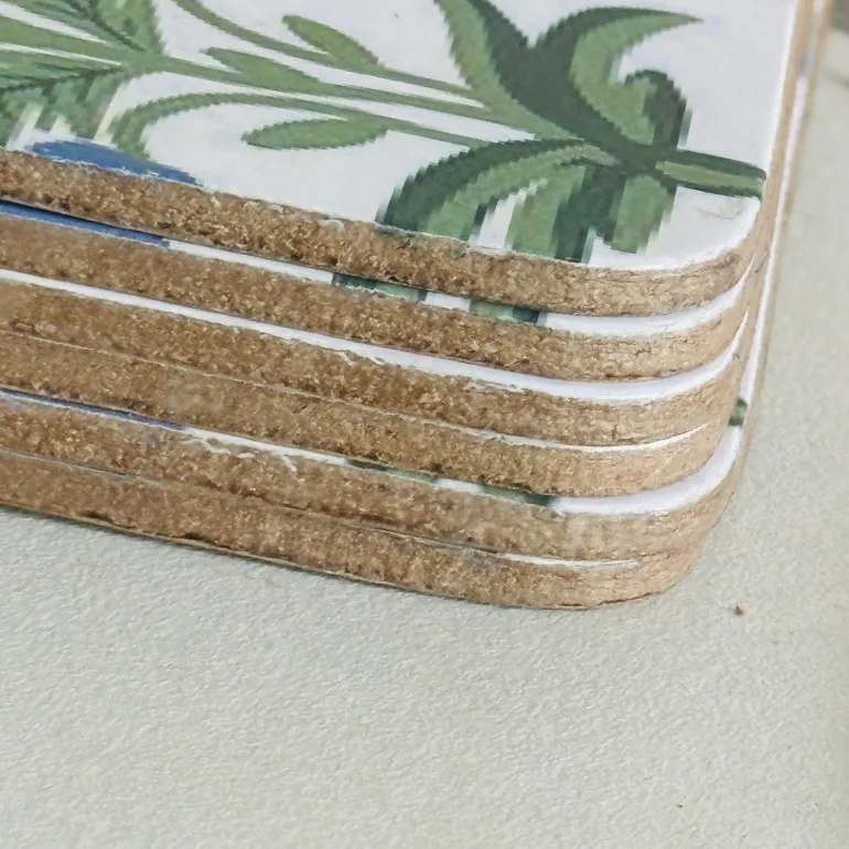 The Blue Ethnic Meadow Coaster (Pack Of Six)