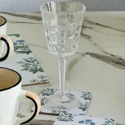 The Blue Ethnic Meadow Coaster (Pack Of Six)