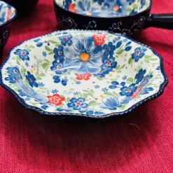 The Blue Ethnic Series (24 piece plate set)